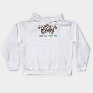 Fish on Bones Kids Hoodie